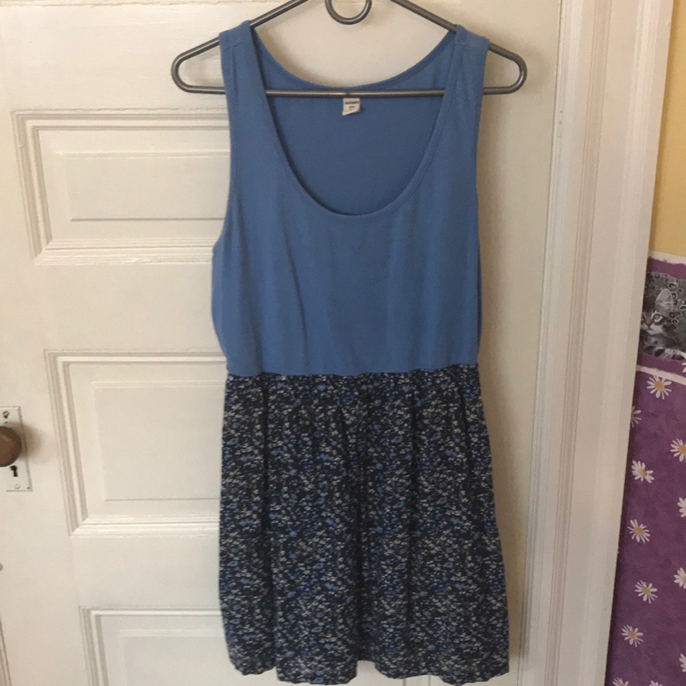 Blue Tank Dress
